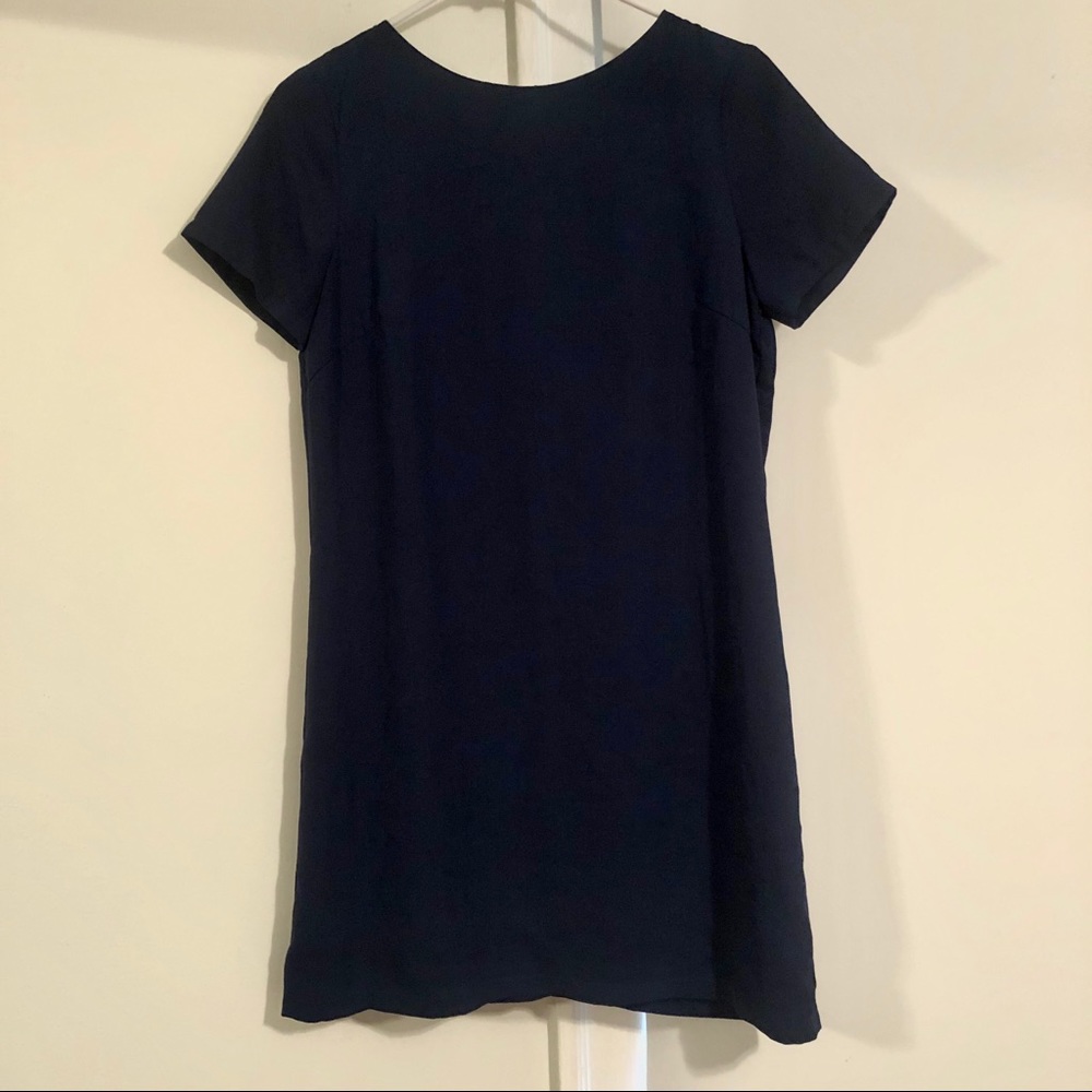 Lulus Navy Blue Shift Dress - Size Small